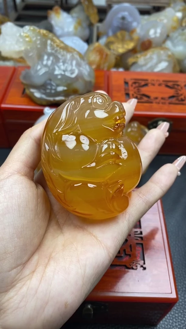 【闪购商品】玛瑙/玉髓手把未镶嵌00