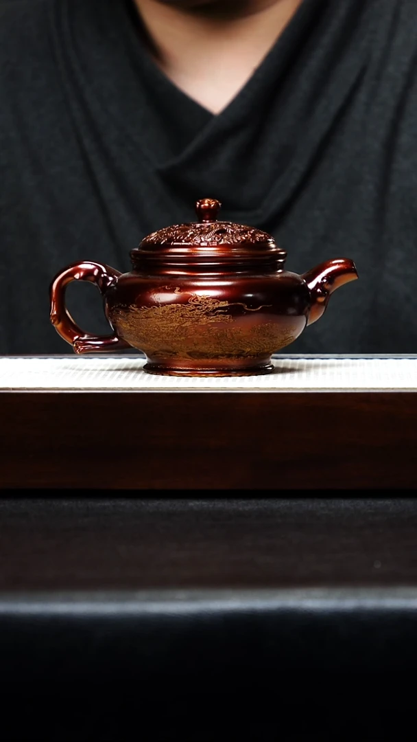 茶壶紫砂掇只 贝壳烧