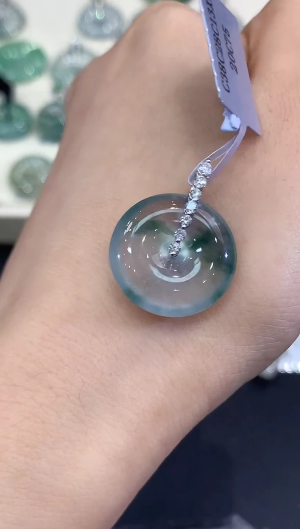 吊坠(不含链)未镶嵌翡翠B179