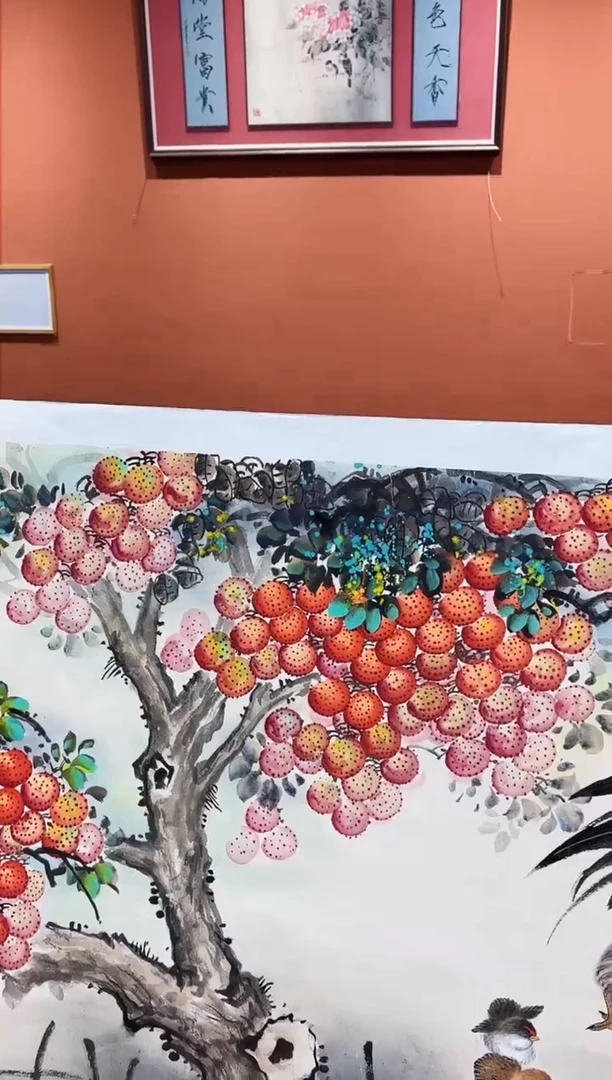 【闪购商品】国画周建真老师绘画作品6-82