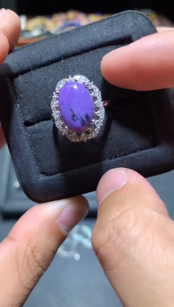 【闪购商品】查罗石戒指未镶嵌L61