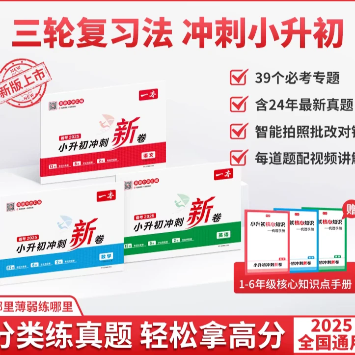 一本 小升初冲刺新卷