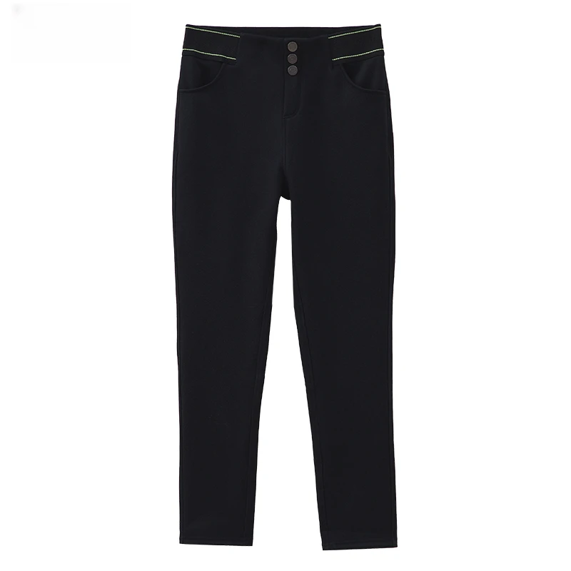 春装加绒长裤修身ZB9791