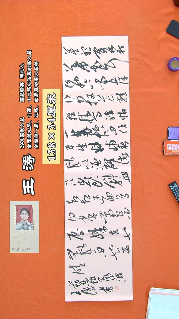 书法224R王涛书法作品