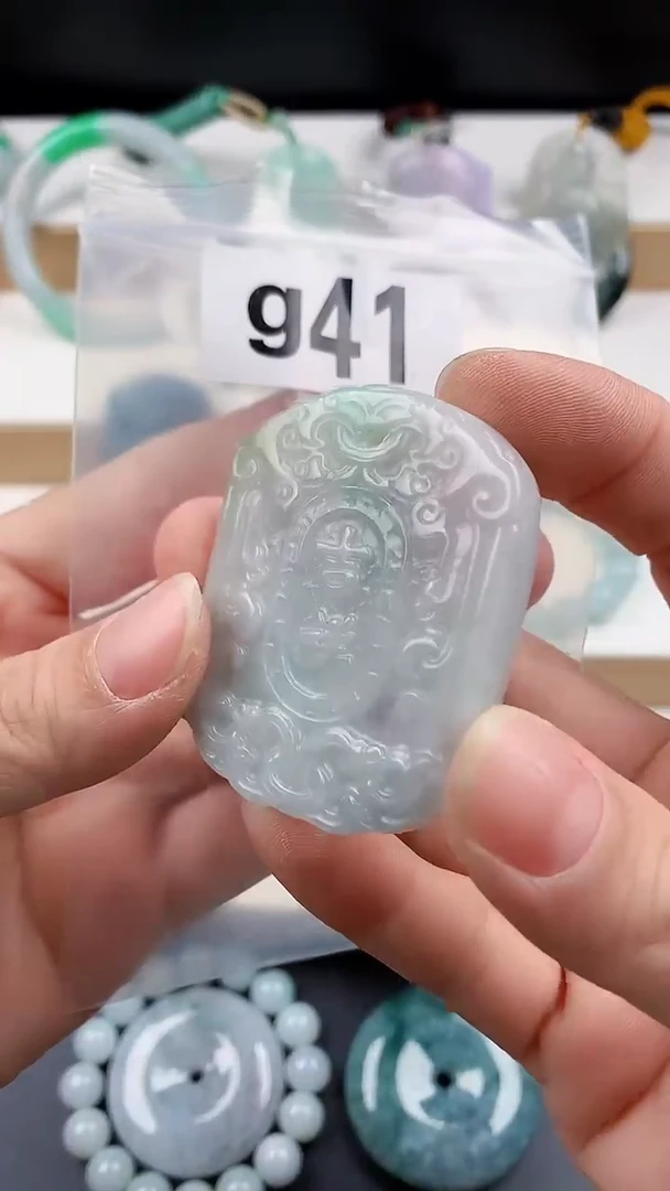 颈饰未镶嵌翡翠天然翡翠吊坠挂件