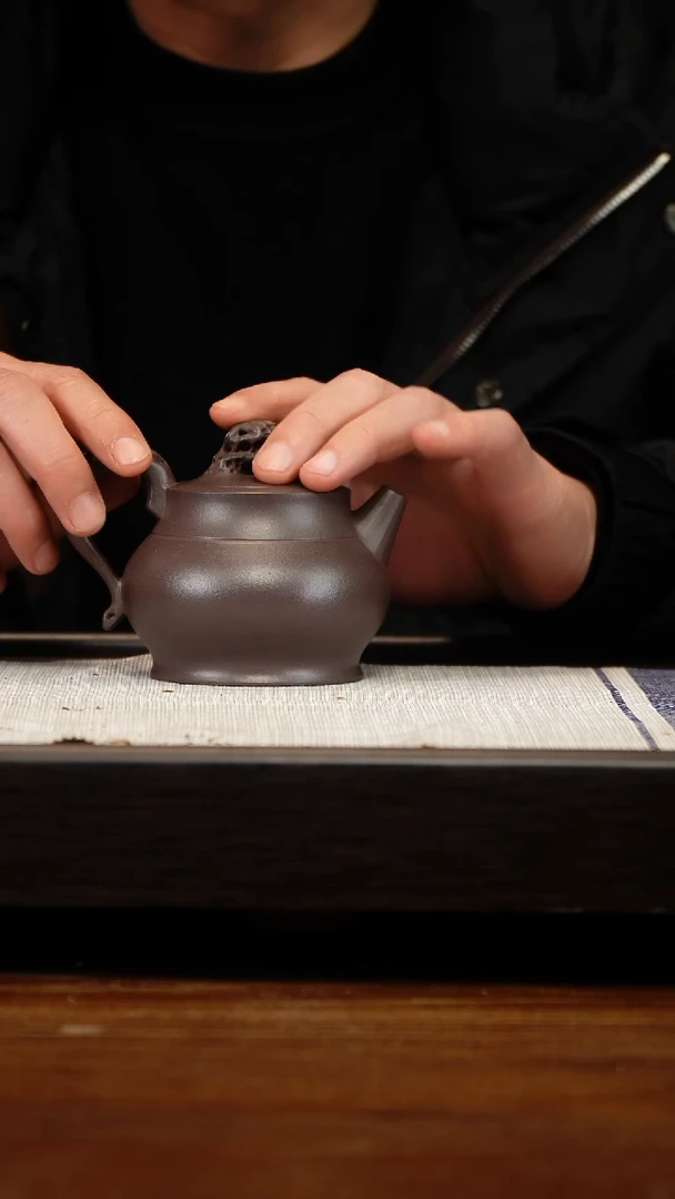 茶壶紫砂四底寻香