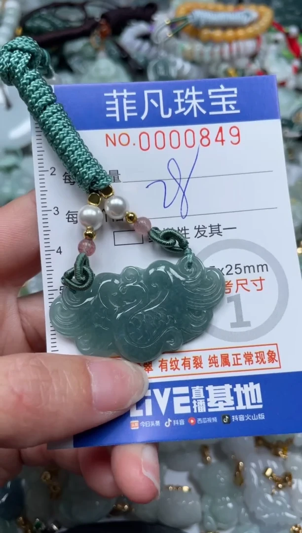 【闪购商品】翡翠颈饰未镶嵌00..0849