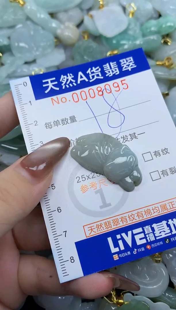 翡翠未镶嵌颈饰天然A货翡翠