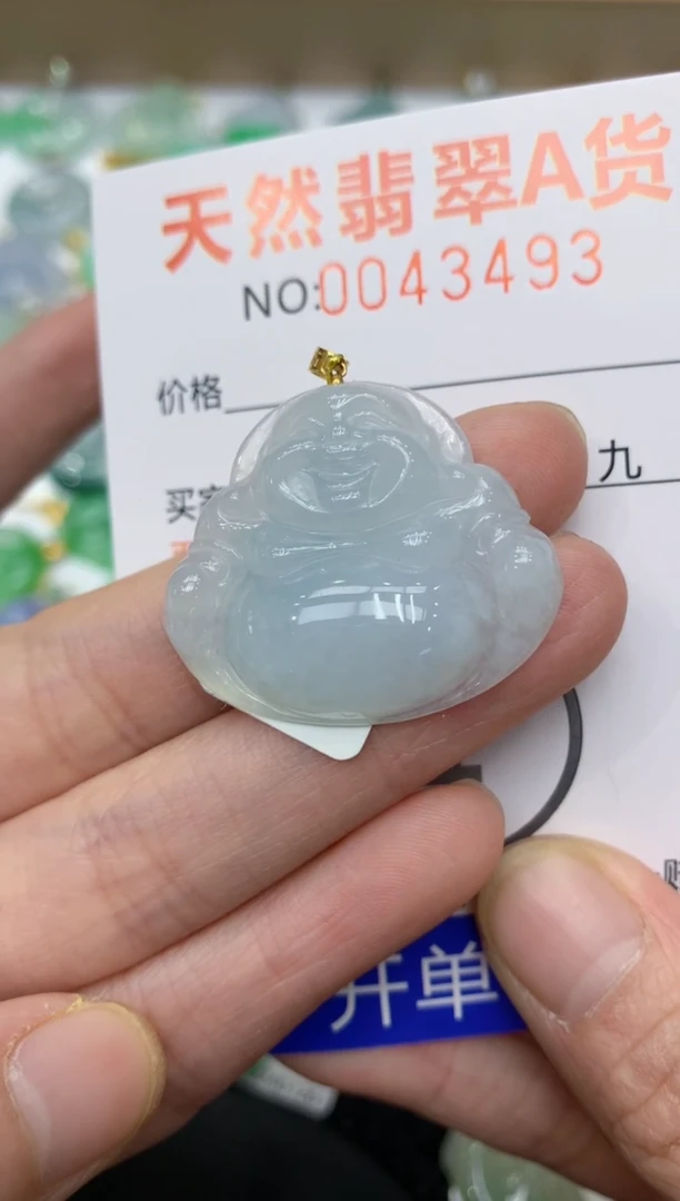 【闪购商品】翡翠颈饰18K金镶嵌11111111