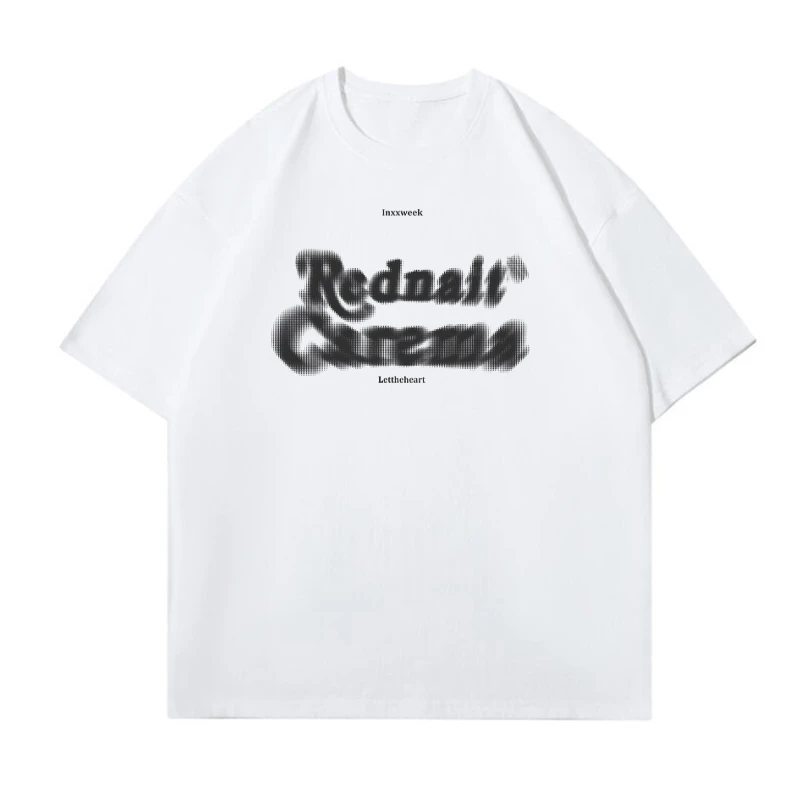 重磅纯棉短袖男T恤2025夏季新款百搭体恤美式潮牌潮流上衣宽松ins