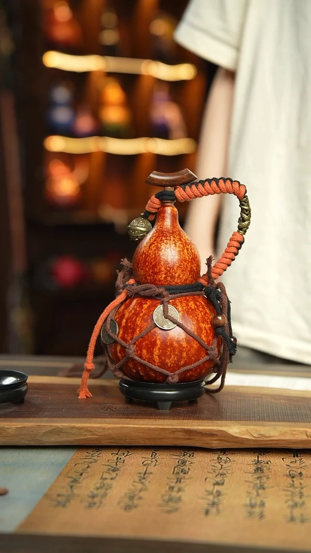 01号600ml左右非遗大漆酒葫芦