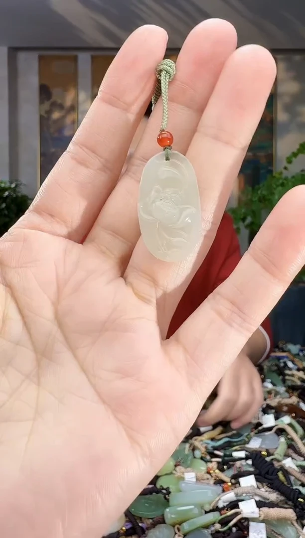 未镶嵌和田玉挂件拍一发一