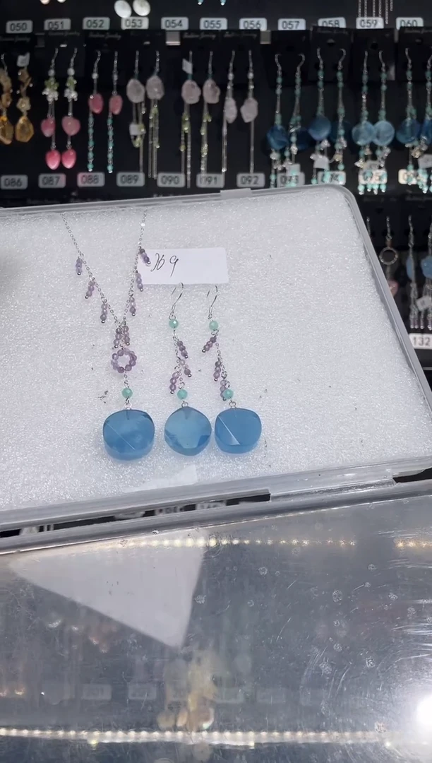 【闪购商品】紫晶耳饰银S925镶嵌 Cynthia2发1