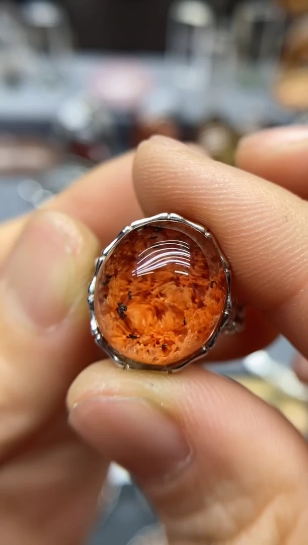 【闪购商品】水晶戒指银S925镶嵌水晶水晶