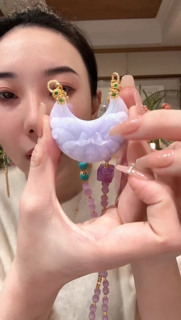 【闪购商品】翡翠颈饰未镶嵌国风