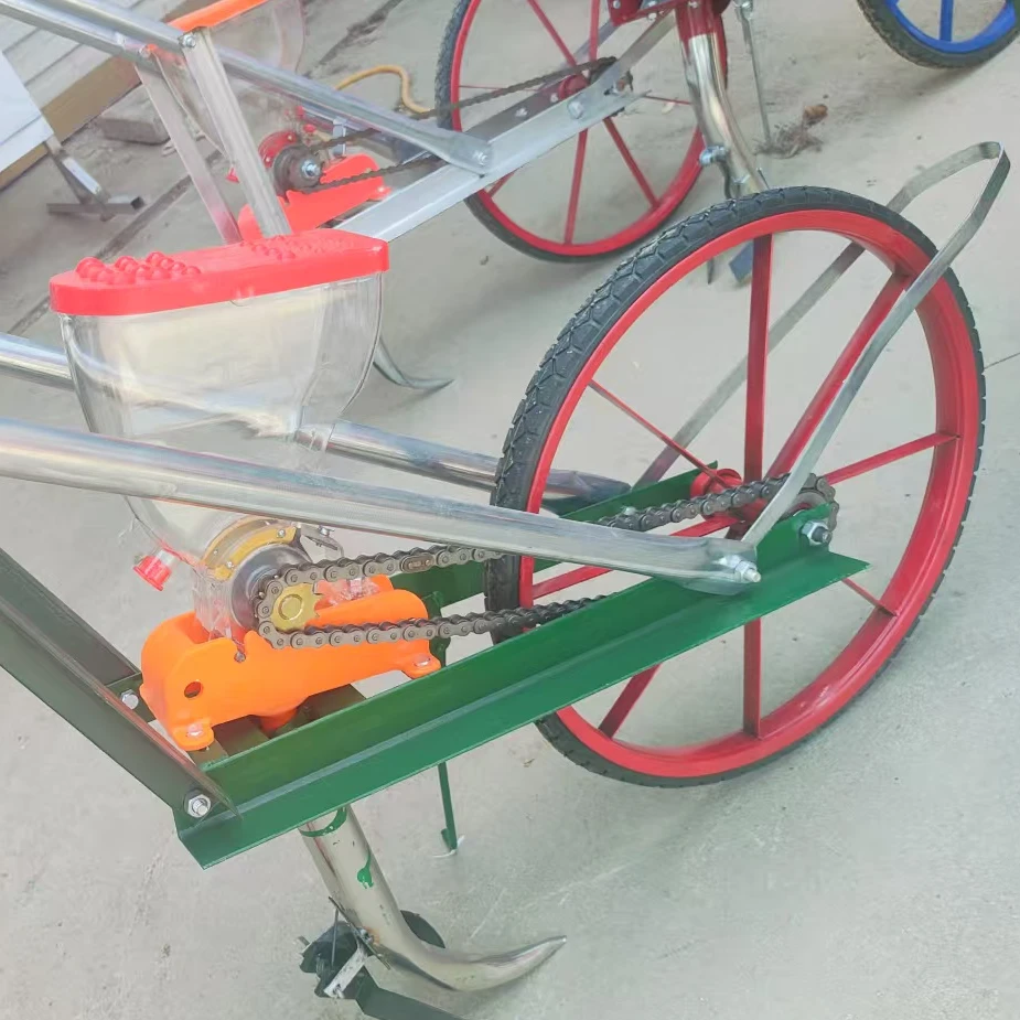 手推播种芝麻神器农村小粒种子播种工具手推式农用