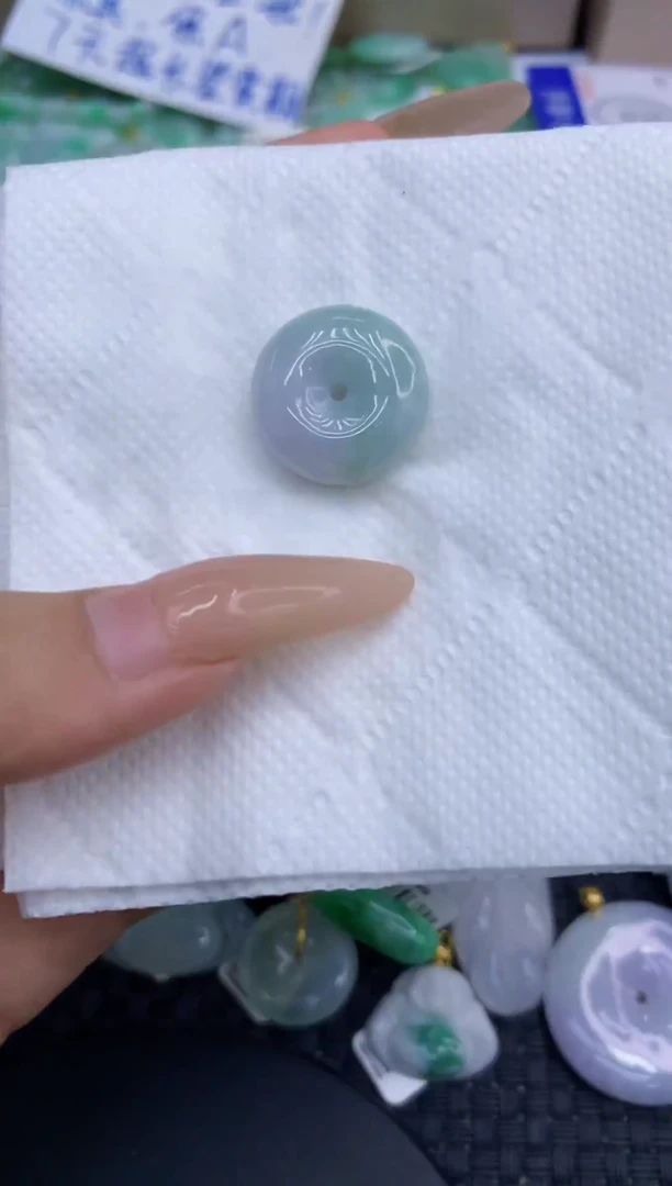 颈饰未镶嵌翡翠天然缅甸A货翡翠