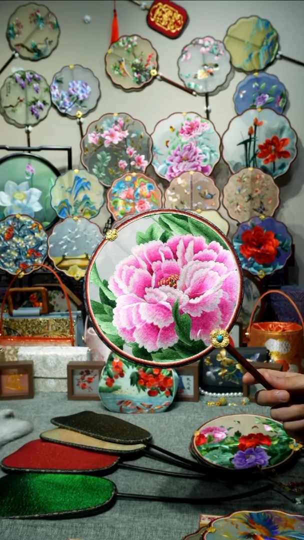 刺绣纯手工苏绣双面绣