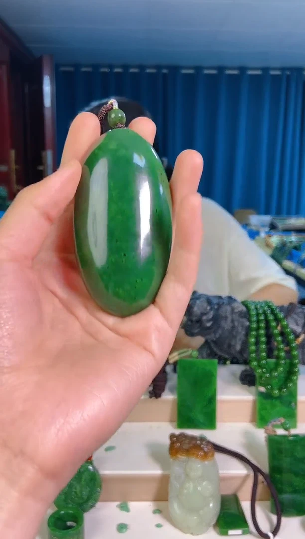 和田玉未镶嵌挂件1