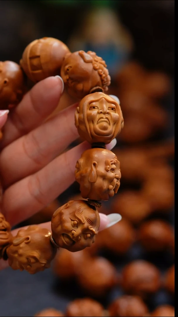 吊坠橄榄核金****心橄榄核