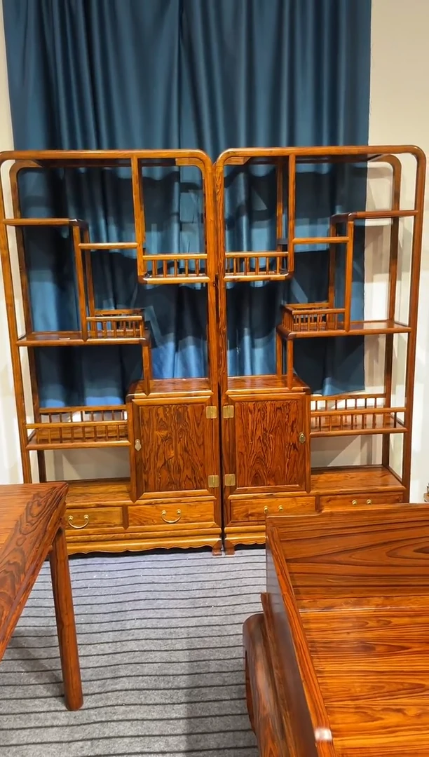 花梨木类花梨木博古架家具改价链接