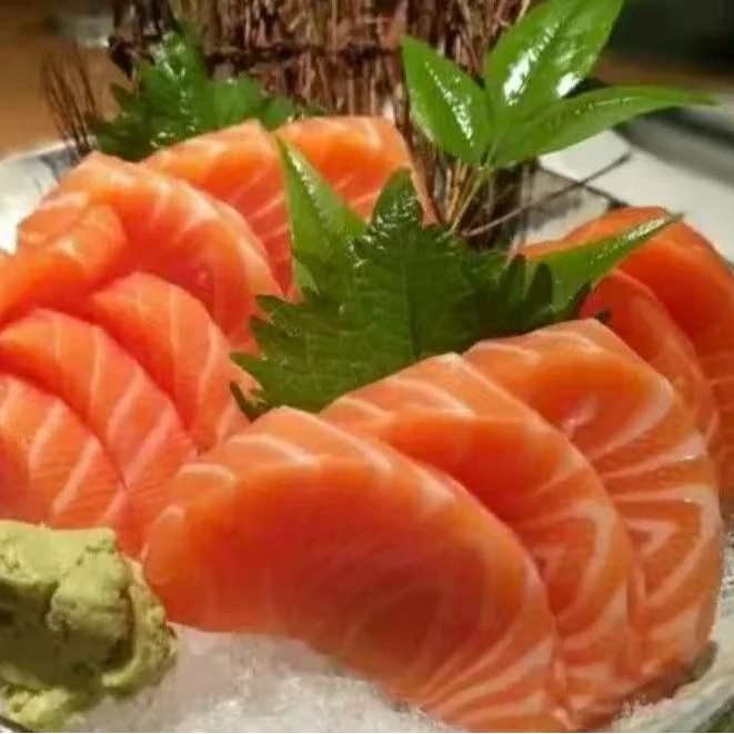 冰鲜冰岛三文鱼现场分割（精修发货）