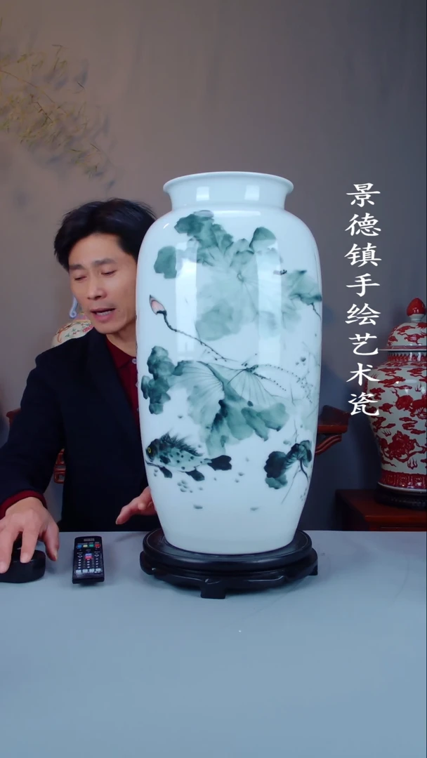 摆件景德镇手工手绘陶瓷32