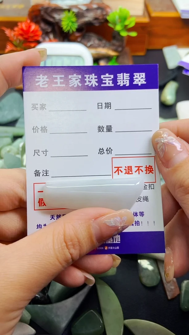 【闪购商品】翡翠颈饰未镶嵌料子