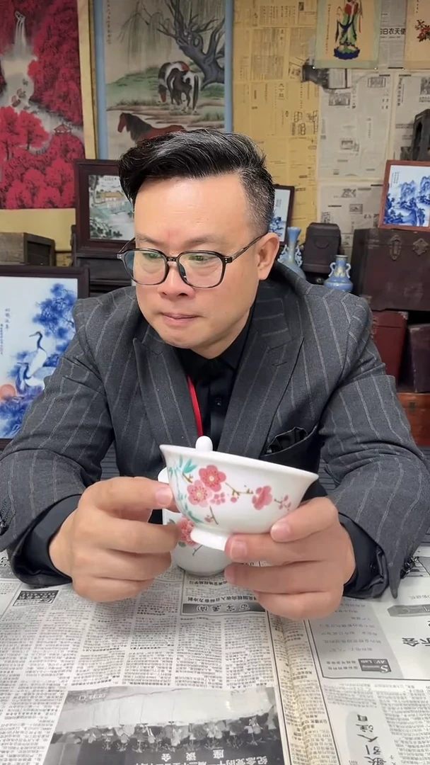 摆件瓷景德镇老瓷仓028