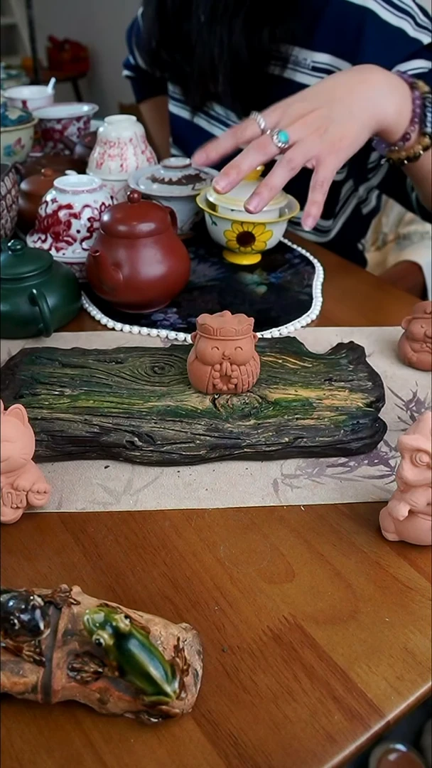 【茶瓷物语】陶泥小茶宠