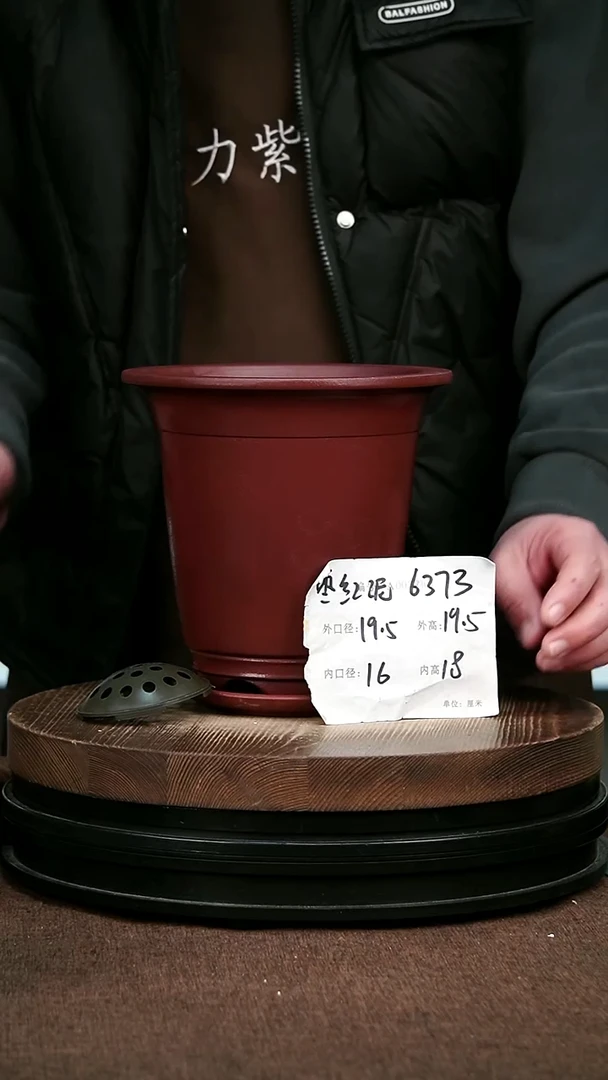 紫砂花盆花卉园艺6373+Z