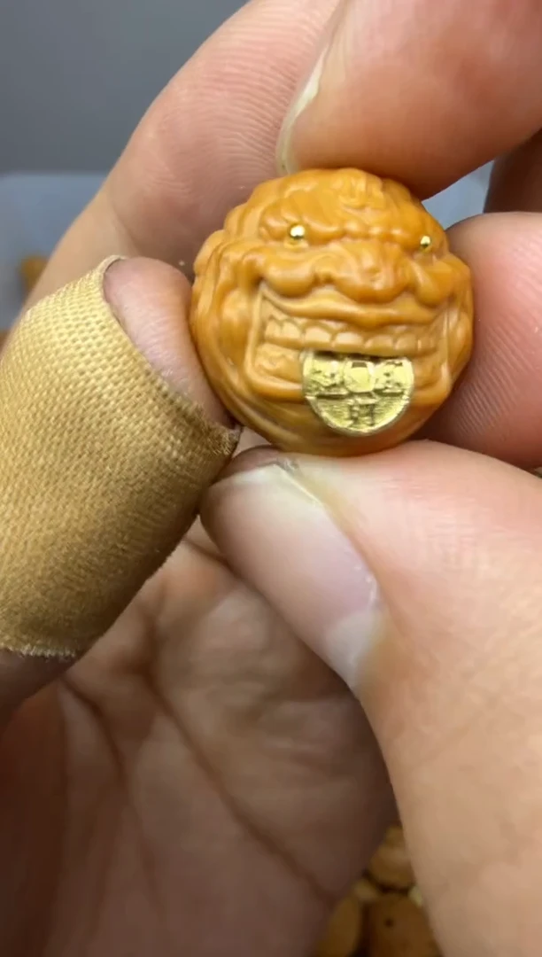 吊坠猴头核桃咬钱 恶僧 重工