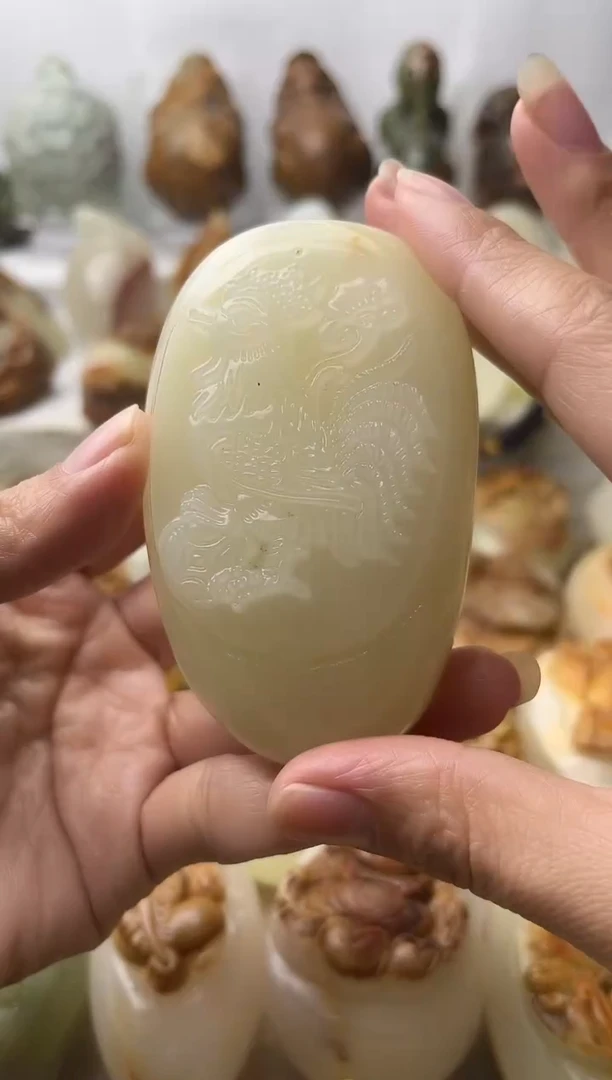石材古青石棉纹正常不退换鸡