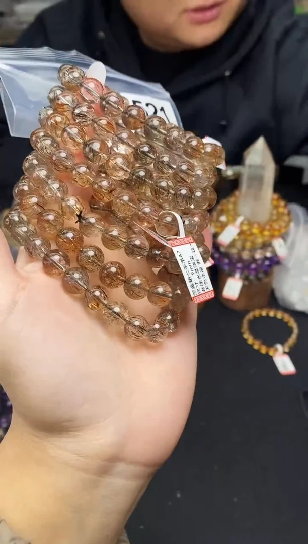 【闪购商品】水晶手串未镶嵌手串521多样性发其一