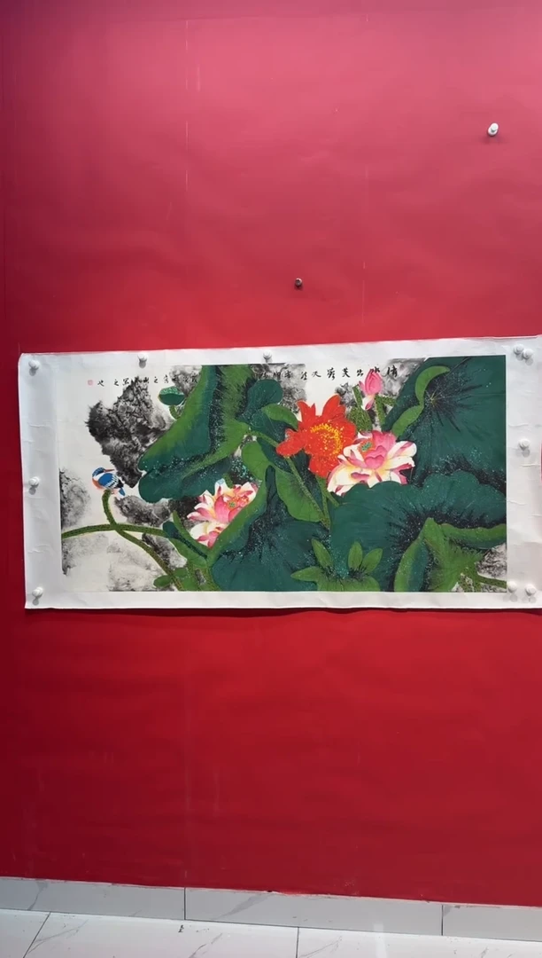 国画画家陆远华纯手绘原作