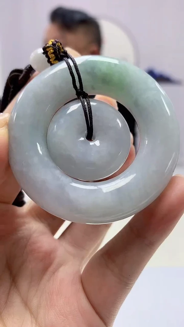 【闪购商品】定制翡翠未镶嵌4969ms-毛货扣子266