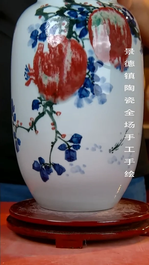 摆件景德镇陶瓷 手工手绘38