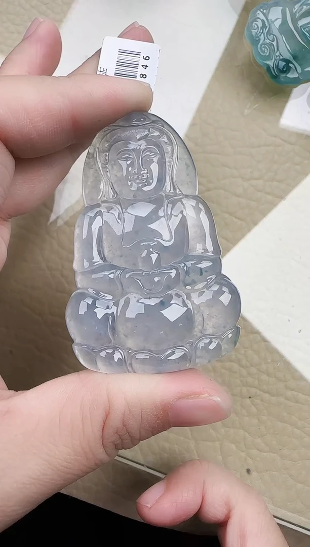 颈饰未镶嵌翡翠缅甸翡翠a货