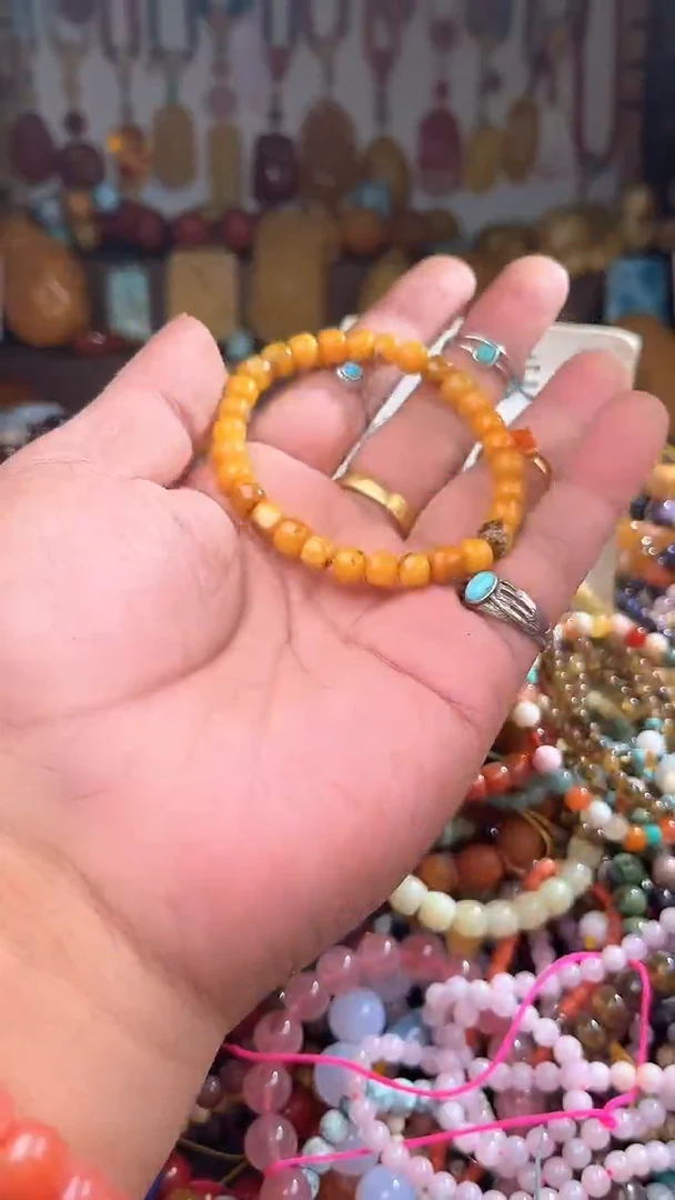 裸石琥珀未镶嵌兰*一物一拍 004363