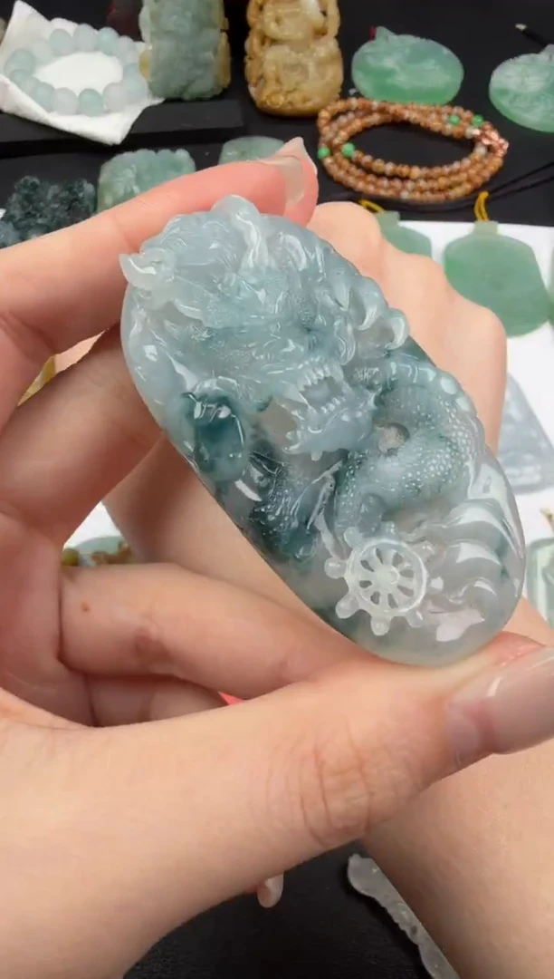 吊坠(不含链)未镶嵌翡翠翡翠饰品-170