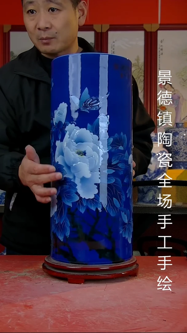 摆件景德镇陶瓷 全场手工手绘