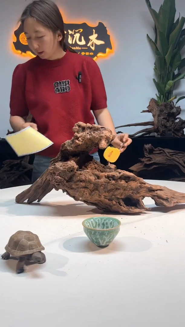 【闪购商品】柚木木雕一物一拍53