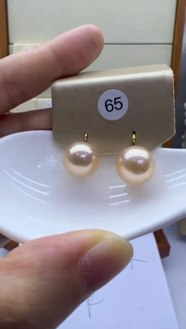未镶嵌耳饰淡水珍珠65