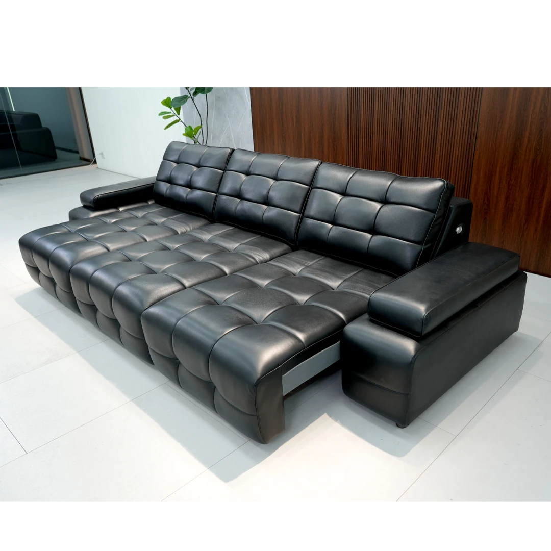 头层半青皮劳伦斯510电动沙发大小户型家用免洗语音控制智能沙发