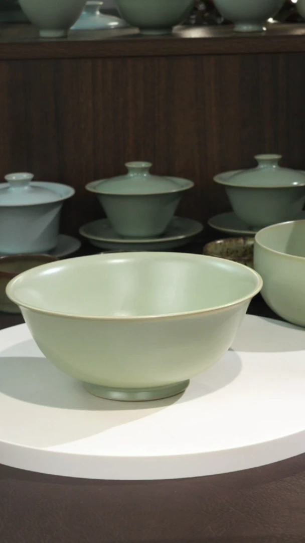 宣宝汝瓷原矿原釉手工作品