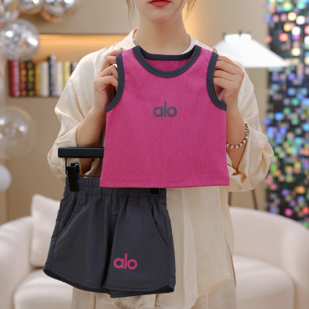 【夏季新款】儿童无袖背心套装夏季运动风