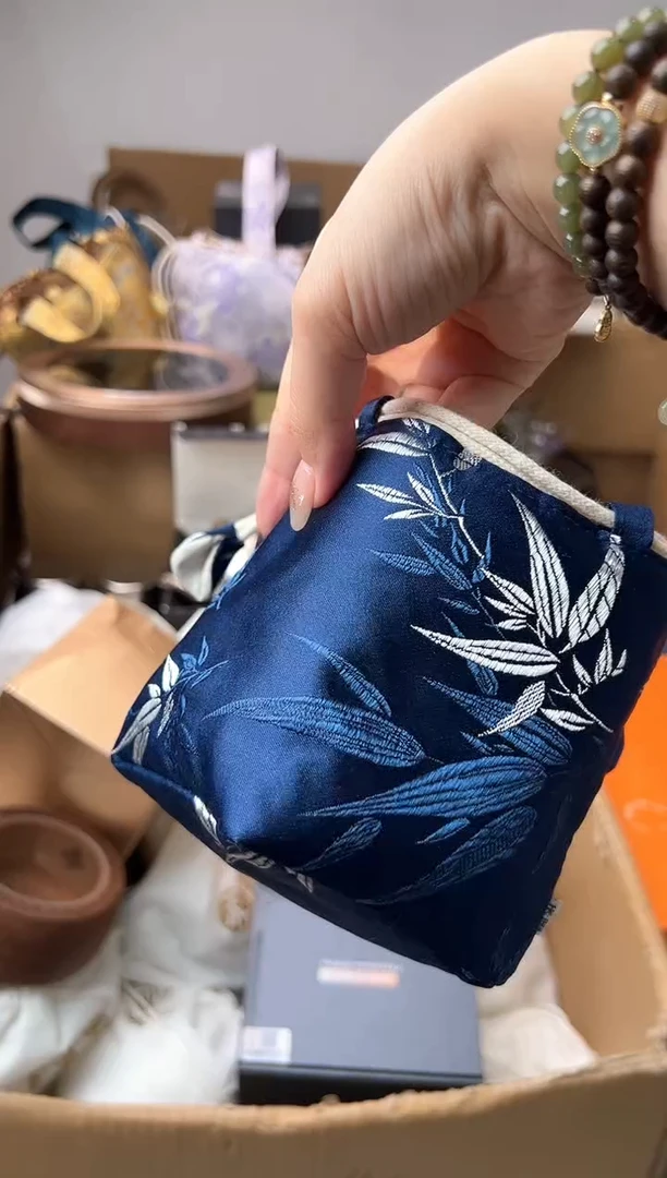 禾墨竹叶茶室包