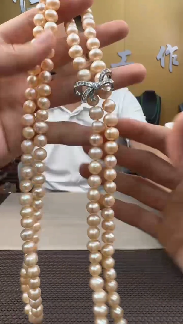 淡水珍珠未镶嵌颈饰项链