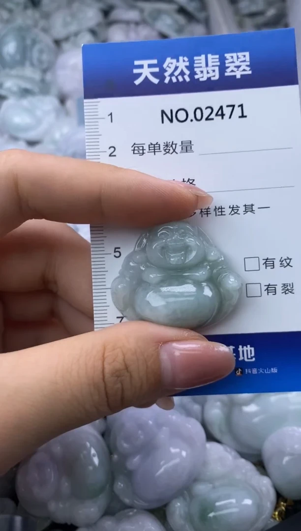 翡翠未镶嵌颈饰缅甸A货翡翠02471