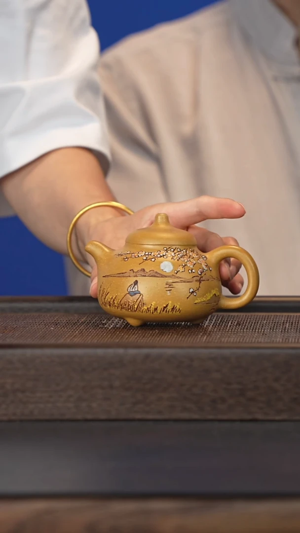 茶壶紫砂宜兴紫砂壶jxk2516